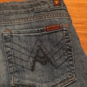 7 for all man kind jeans A pocket 30